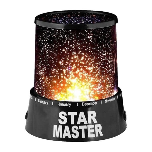 Müzikli Dönen Star Master Gece Lambası