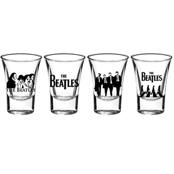  Beatles 4 lü Shot Bardak Seti 